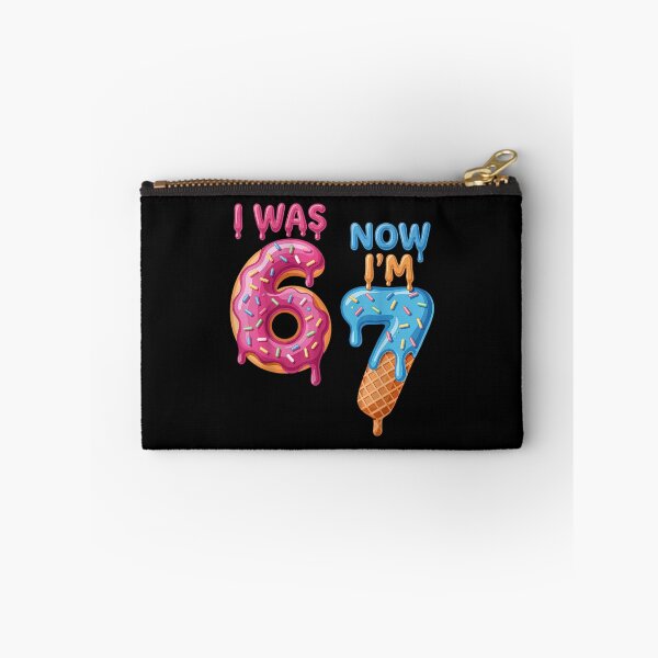 Item preview, I was 6 Now I'm 7 67 Seven Year Old Birthday  designed and sold by ivotee.