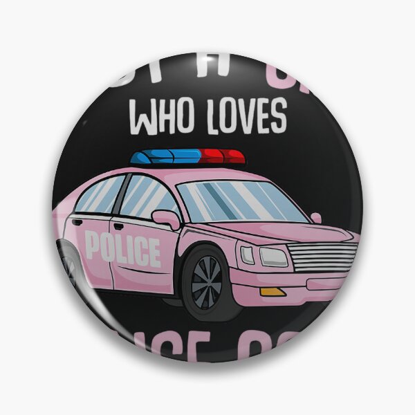 Item preview, Just A Girl Who Loves Police Cars Officer Policewoman designed and sold by GreggRoss.
