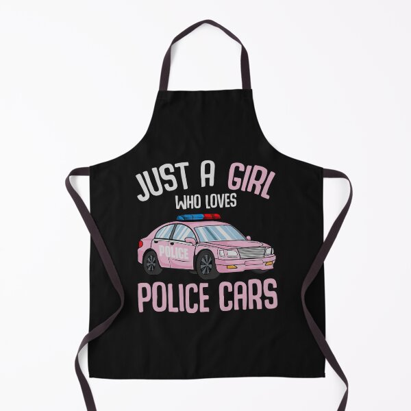 Item preview, Just A Girl Who Loves Police Cars Officer Policewoman designed and sold by GreggRoss.