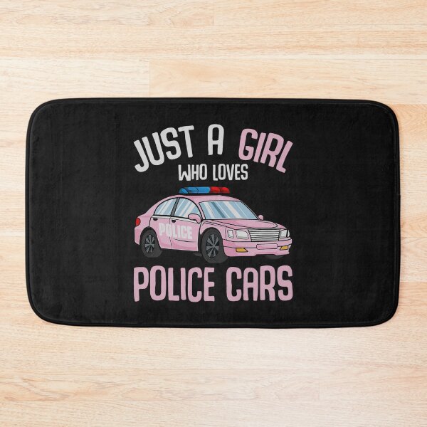 Item preview, Just A Girl Who Loves Police Cars Officer Policewoman designed and sold by GreggRoss.