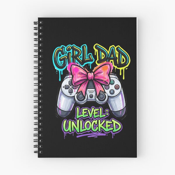 Item preview, Girl Dad Level Unlocked Daddy Daughter Matching Gaming designed and sold by BornBorn.