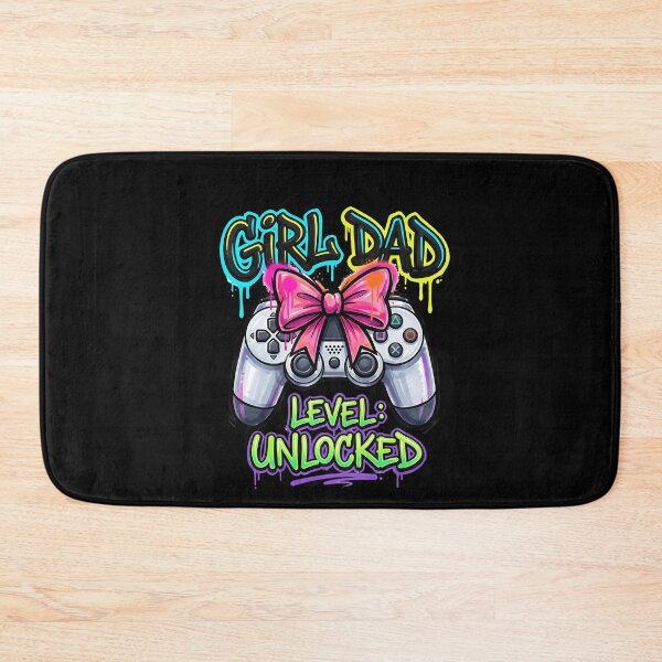 Item preview, Girl Dad Level Unlocked Daddy Daughter Matching Gaming designed and sold by BornBorn.