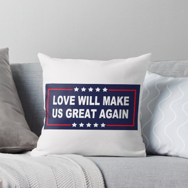 Item preview, Love Will Make Us Great Again; designed and sold by StickerApe.
