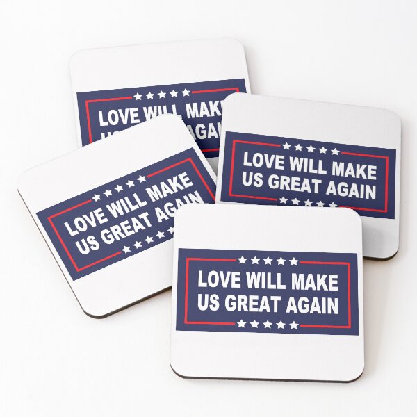 Item preview, Love Will Make Us Great Again; designed and sold by StickerApe.