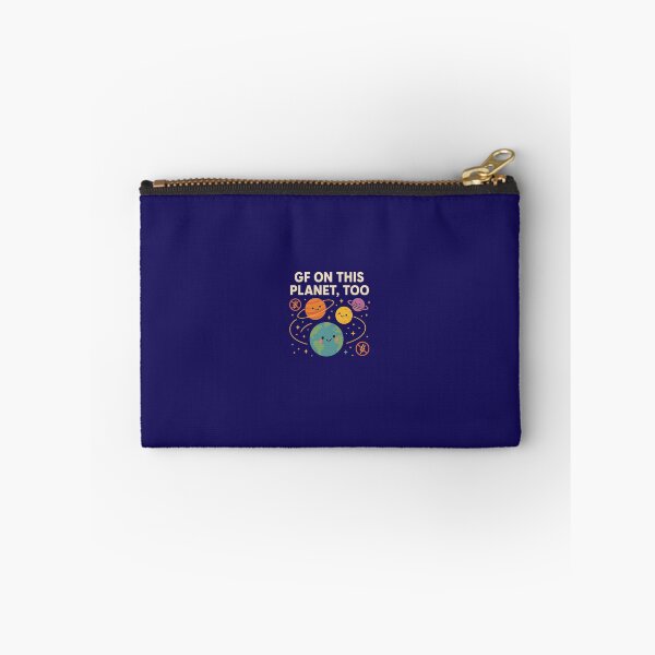 Item preview, GF On This Planet, Too – Cute Planetcore Design with Crossed-Out Wheat Symbols | Gluten-Free Space Aesthetic designed and sold by My Gluten Free Life UK.