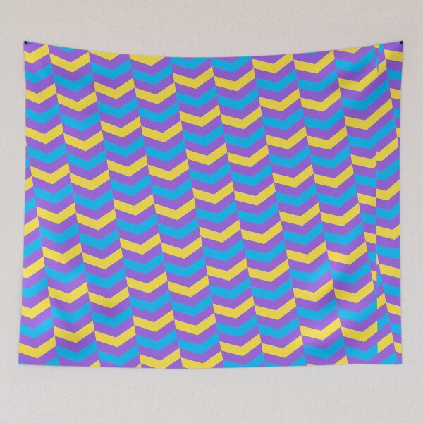Item preview, Cute Colorful Herringbone Fishbone Stripe Geometric Abstract Pattern designed and sold by RoyalStarsPatts.