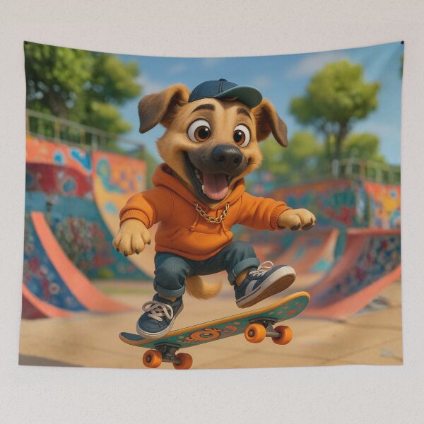Item preview, Skater Kangal Shepherd designed and sold by Sillytoe.