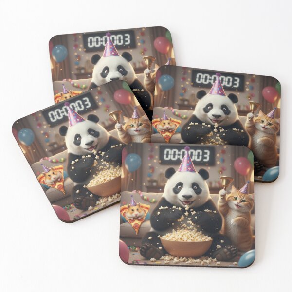Item preview, Party Panda and Friends Countdown Celebration designed and sold by Y-MOONSTAR.