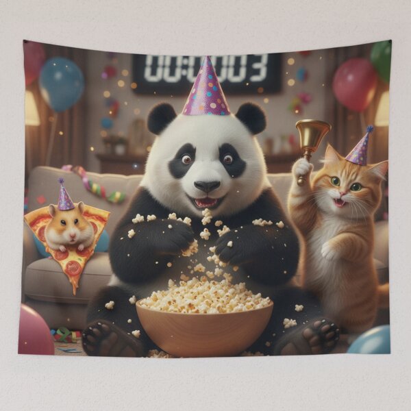 Item preview, Party Panda and Friends Countdown Celebration designed and sold by Y-MOONSTAR.
