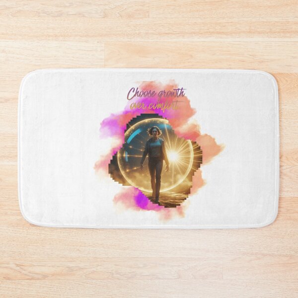 Item preview, Choose Growth Over Comfort self growth designed and sold by SloganSauce.