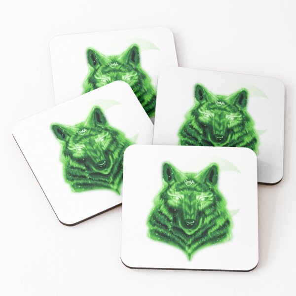 Item preview, Celestial Wolf (Green Variant) designed and sold by Neverlight-Art.