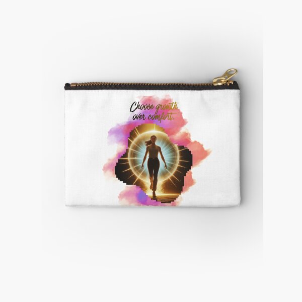 Item preview, Choose Growth Over Comfort motivational quote designed and sold by SloganSauce.