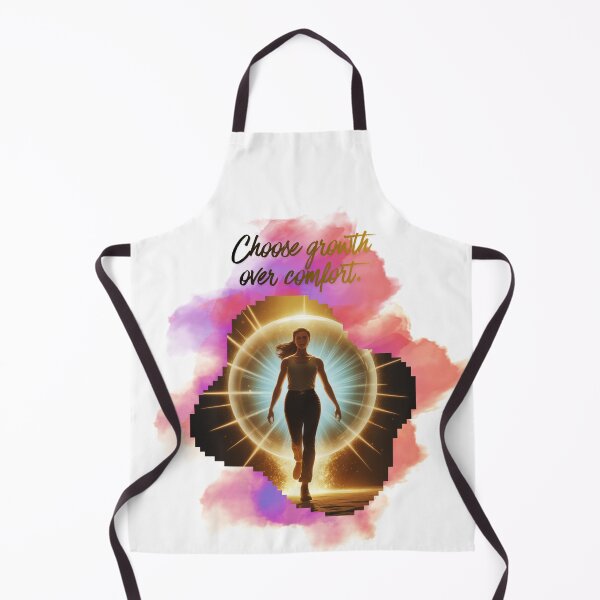 Item preview, Choose Growth Over Comfort motivational quote designed and sold by SloganSauce.