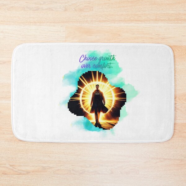 Item preview, Choose Growth Over Comfort growth mindset designed and sold by SloganSauce.