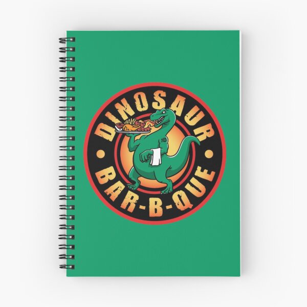 Item preview, Dinosaur BBQ - Syracuse NY Restaurant (green dino) designed and sold by YonderAndBeyond.