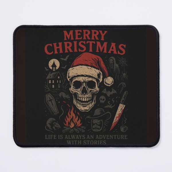 Item preview, Christmas skull designed and sold by Lifesstories.