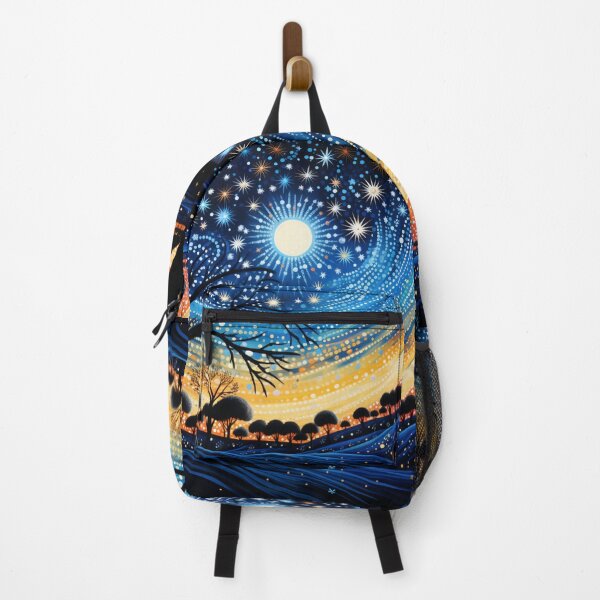 Item preview, Aboriginal Inspired Dot Art - With Starry Night designed and sold by GrinGalore.