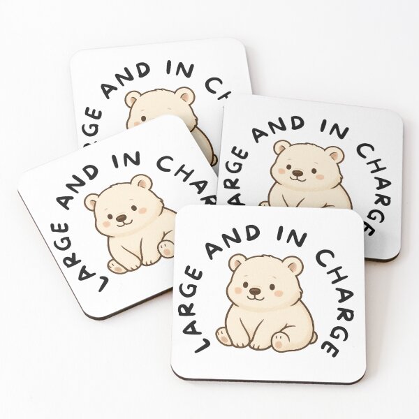 Item preview, Large and in Charge Polar Bear designed and sold by BeagleDesigns.