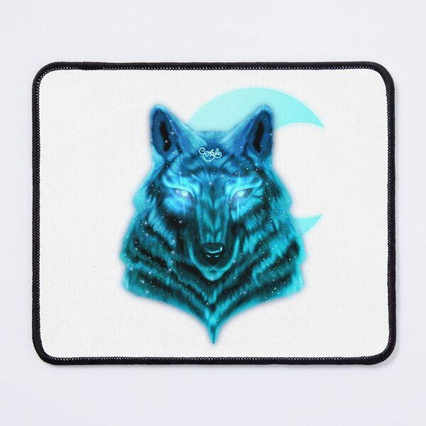Item preview, Celestial Wolf (Cyan Variant) designed and sold by Neverlight-Art.