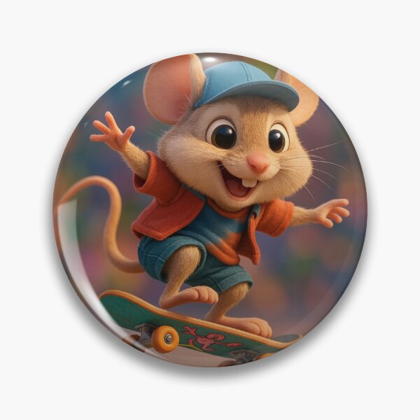 Item preview, Skater Kangaroo Mouse designed and sold by Sillytoe.