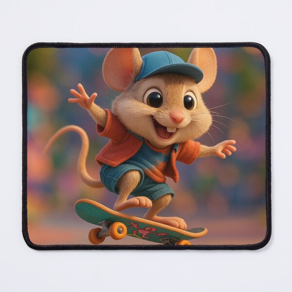 Item preview, Skater Kangaroo Mouse designed and sold by Sillytoe.