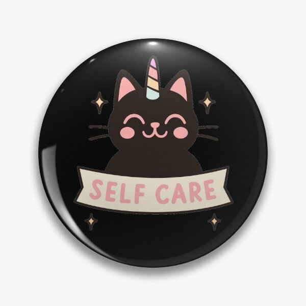 Item preview, Self-Care UniCat Cute Kawaii Sticker care lovers cat lovers designed and sold by zuzzelek44.