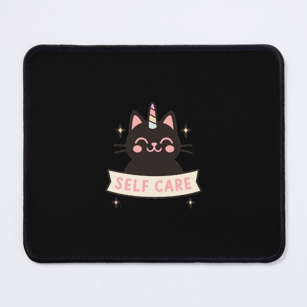 Item preview, Self-Care UniCat Cute Kawaii Sticker care lovers cat lovers designed and sold by zuzzelek44.
