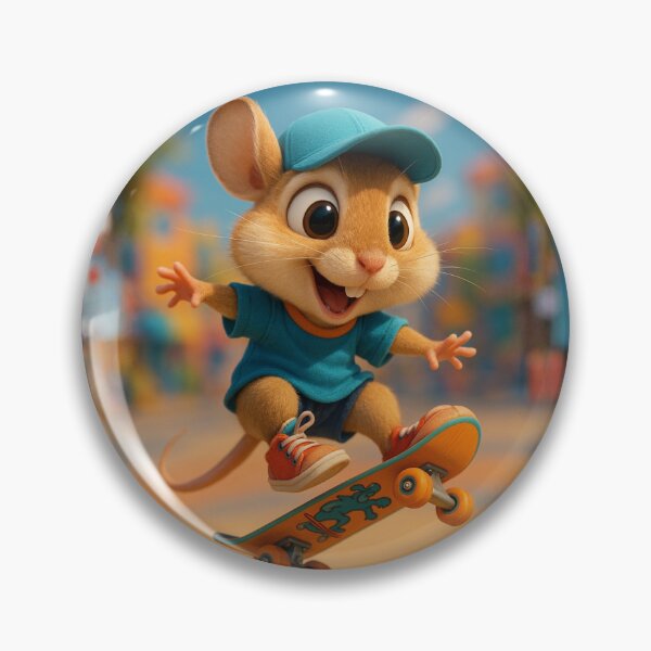 Item preview, Skater Kangaroo Rat designed and sold by Sillytoe.