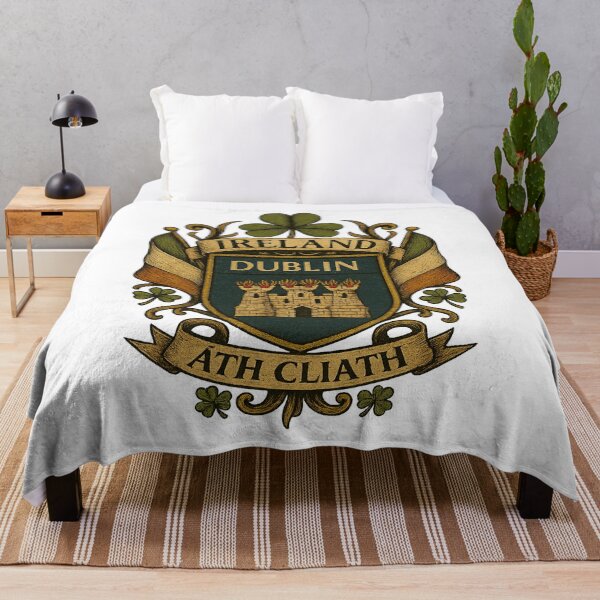 Item preview, Dublin Ireland Coat of Arms - Ath Cliath Heritage Crest designed and sold by CELTIC-DESIGNS.
