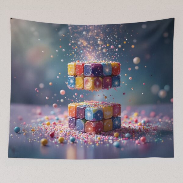 Item preview, A complex Rubik's Cube, partially dissolved designed and sold by Marcu Ioachim.