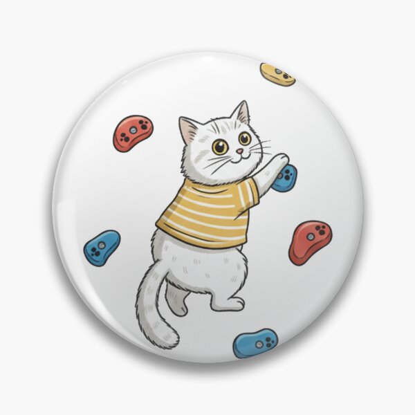 Item preview, Funny Cat Climbing designed and sold by fati-artiste1.