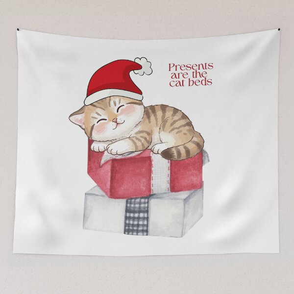 Item preview, Presents Are The Cat Beds. designed and sold by Dinasshop.