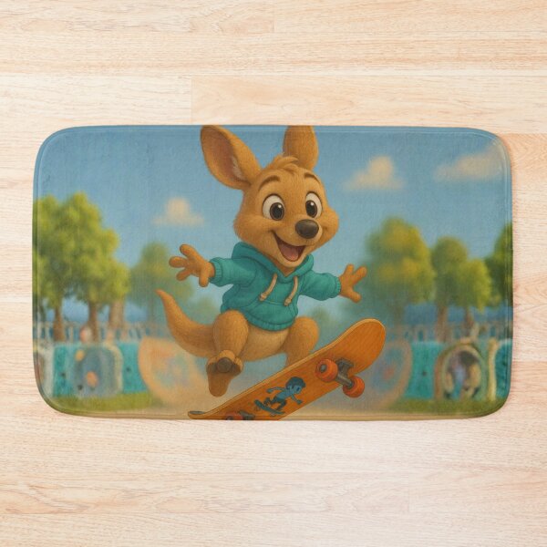 Item preview, Skater Kangaroo designed and sold by Sillytoe.