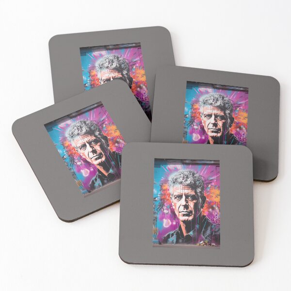 Item preview, STREET ART TRIBUTE---INSPIRED-BY-ANTHONY-BOURDAIN--- designed and sold by RubiUpton.