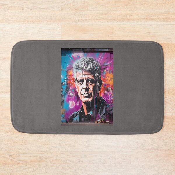 Item preview, STREET ART TRIBUTE---INSPIRED-BY-ANTHONY-BOURDAIN--- designed and sold by RubiUpton.