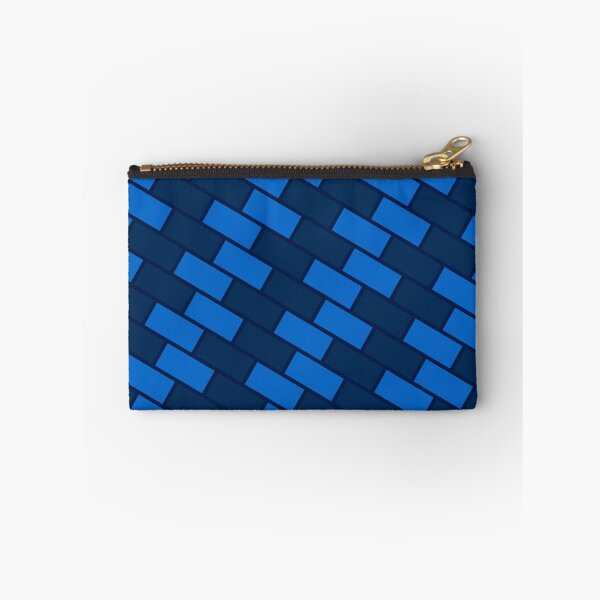 Item preview, Cute Blue Brick Wall Block- Chevron Argyle - Cute Blue Abstrac Geometric Pattern designed and sold by RoyalStarsPatts.