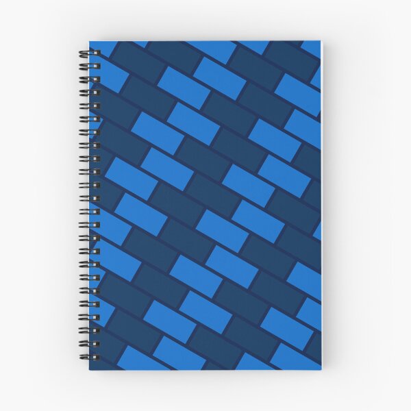 Item preview, Cute Blue Brick Wall Block- Chevron Argyle - Cute Blue Abstrac Geometric Pattern designed and sold by RoyalStarsPatts.