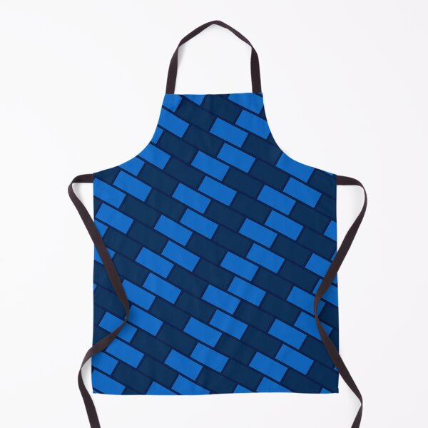 Item preview, Cute Blue Brick Wall Block- Chevron Argyle - Cute Blue Abstrac Geometric Pattern designed and sold by RoyalStarsPatts.