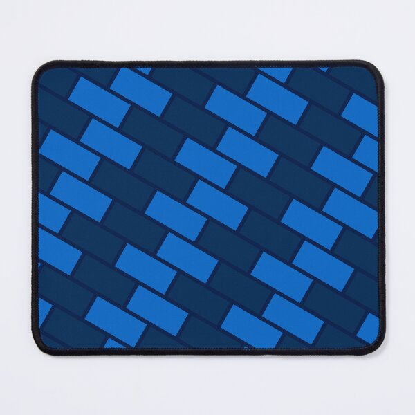 Item preview, Cute Blue Brick Wall Block- Chevron Argyle - Cute Blue Abstrac Geometric Pattern designed and sold by RoyalStarsPatts.