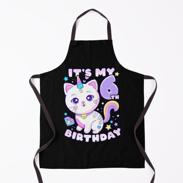 Item preview, Birthday Girl 6 Years Old Cat Unicorn 6Th Birthday designed and sold by TysonLangosh.
