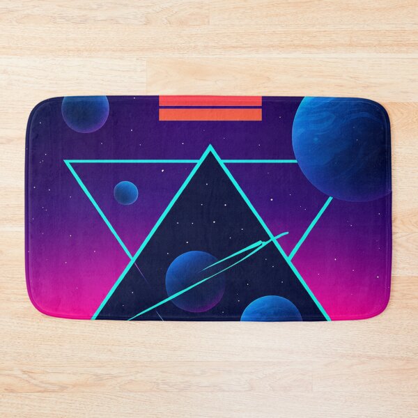 Item preview, Synthwave Retrowave Landscape of Outer Space designed and sold by JonelleTshirts.