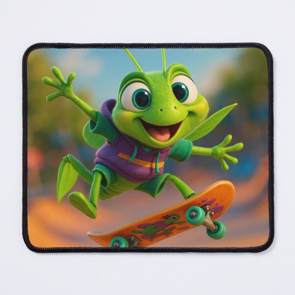 Item preview, Skater Katydid designed and sold by Sillytoe.
