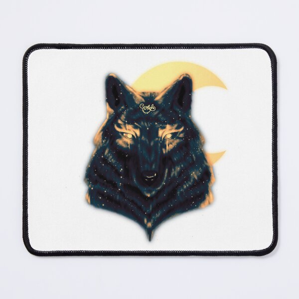 Item preview, Celestial Wolf (Warm Yellow Variant) designed and sold by Neverlight-Art.