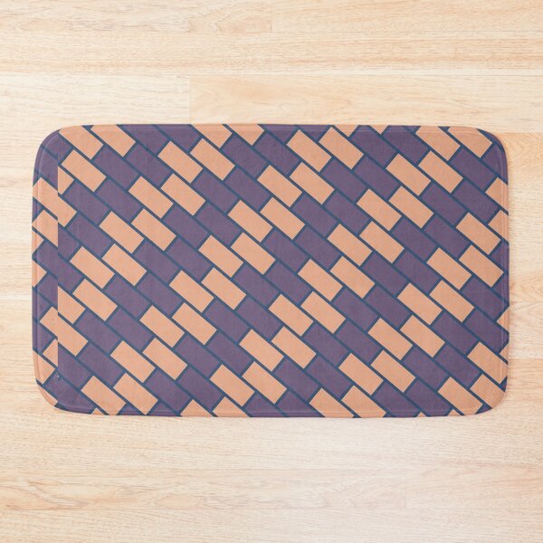 Item preview, Cute Brick Wall Block Fishbone - Beautiful Abstract Geometric Pattern designed and sold by RoyalStarsPatts.