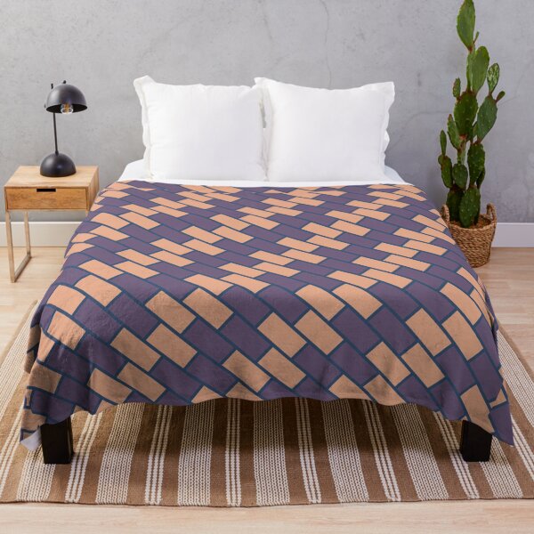 Item preview, Cute Brick Wall Block Fishbone - Beautiful Abstract Geometric Pattern designed and sold by RoyalStarsPatts.