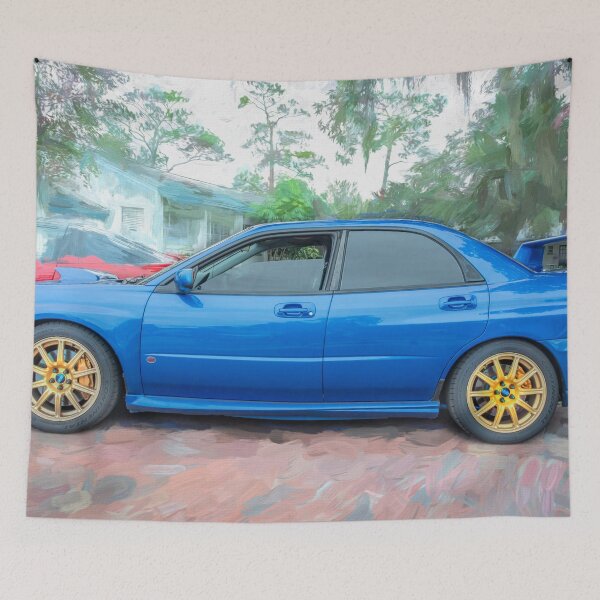 Item preview,  2004 Blue Subaru Impreza WRX Sti X108 designed and sold by RichFrancoCars.