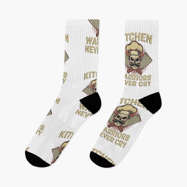 Item preview, Kitchen Warriors Never Cry Chef Skull designed and sold by hexenor.