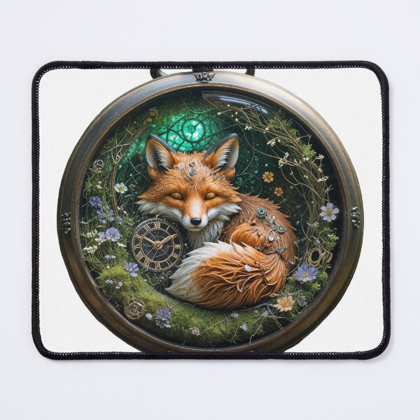 Item preview, Pocket watch fox designed and sold by VJ-Arts.