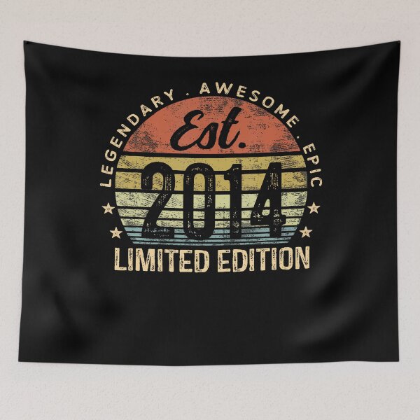 Item preview, Est 2014 Limited Edition 11Th Birthday Gifts 11 Year Old designed and sold by TysonLangosh.