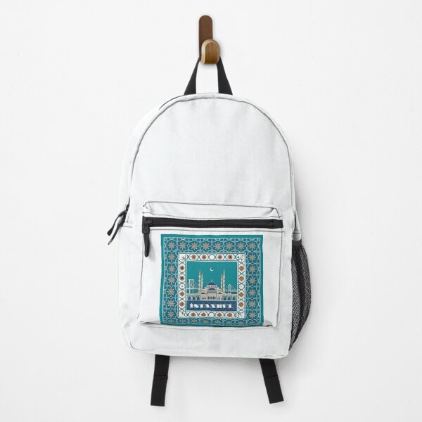 Item preview, Istanbul Blue Mosque and Bosphorus Bridge | Turkish Tile Art Design designed and sold by asliberry.